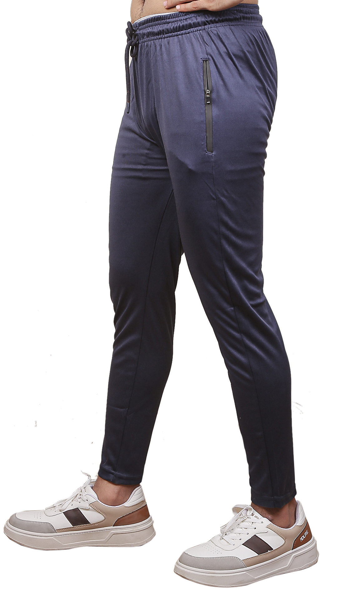 Plain Navy Blue Tracksuit - Summer - Image 6