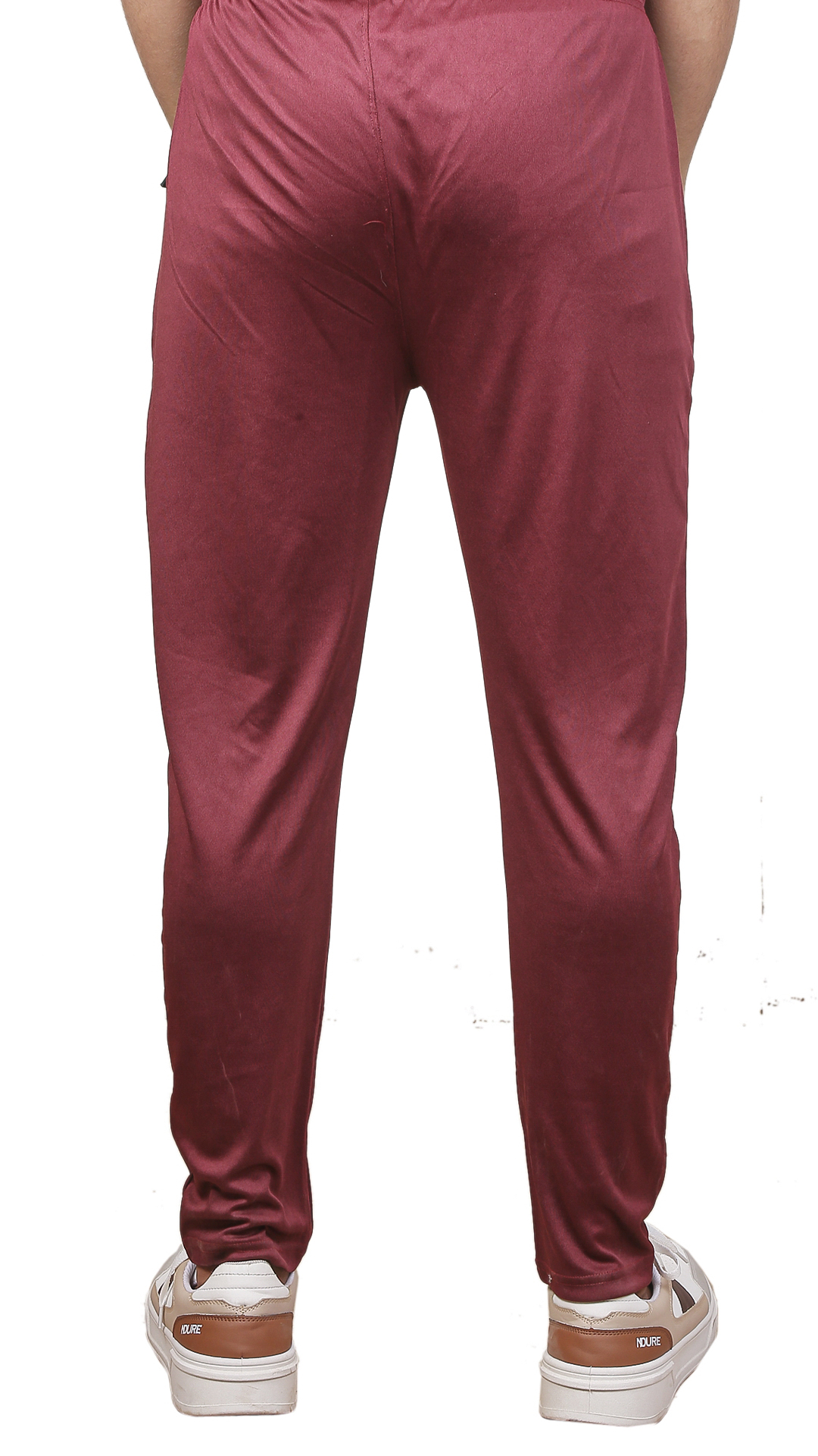 Plain Maroon Majesty Dri-Fit Tracksuit – Summer - Image 5