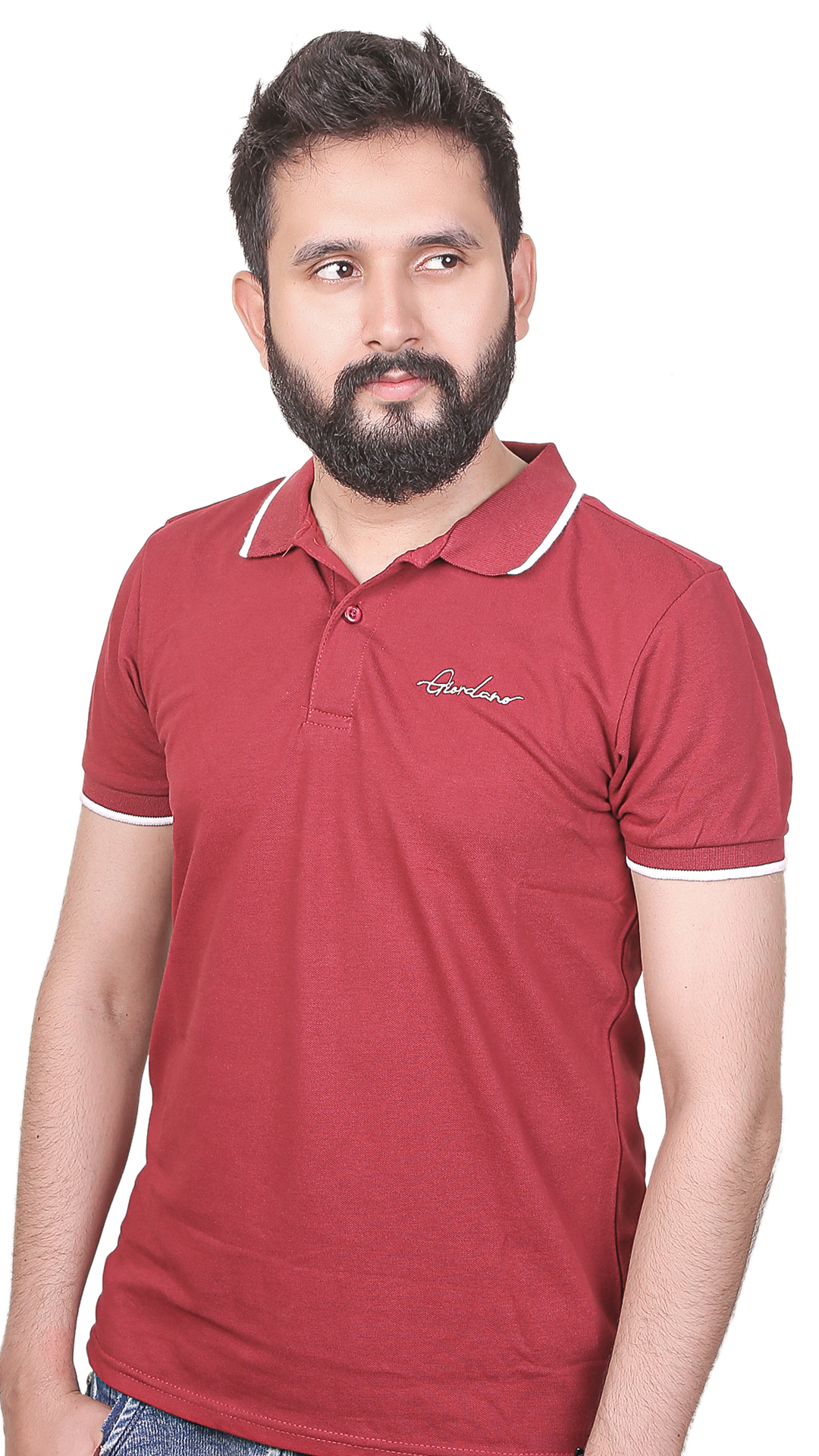 GRDO Signature Polo - Crimson Red