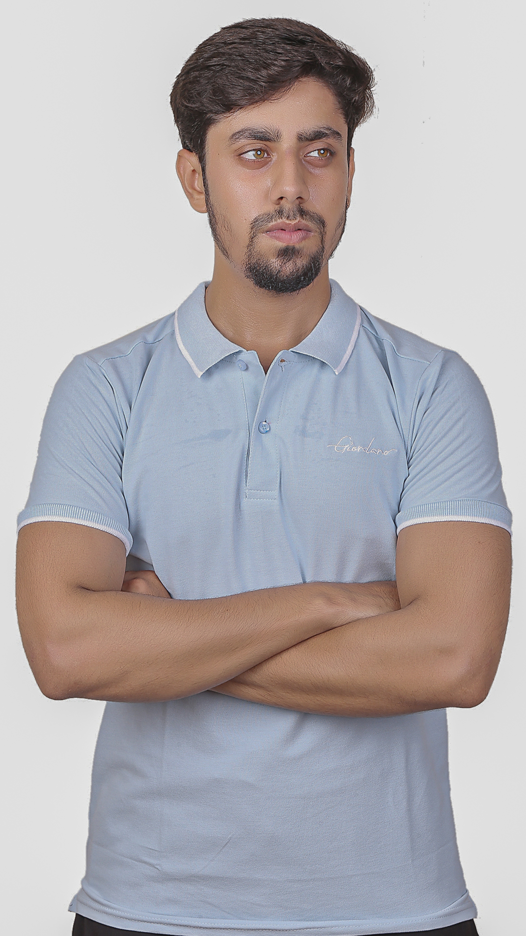 GRDO Signature Polo - Sky Blue