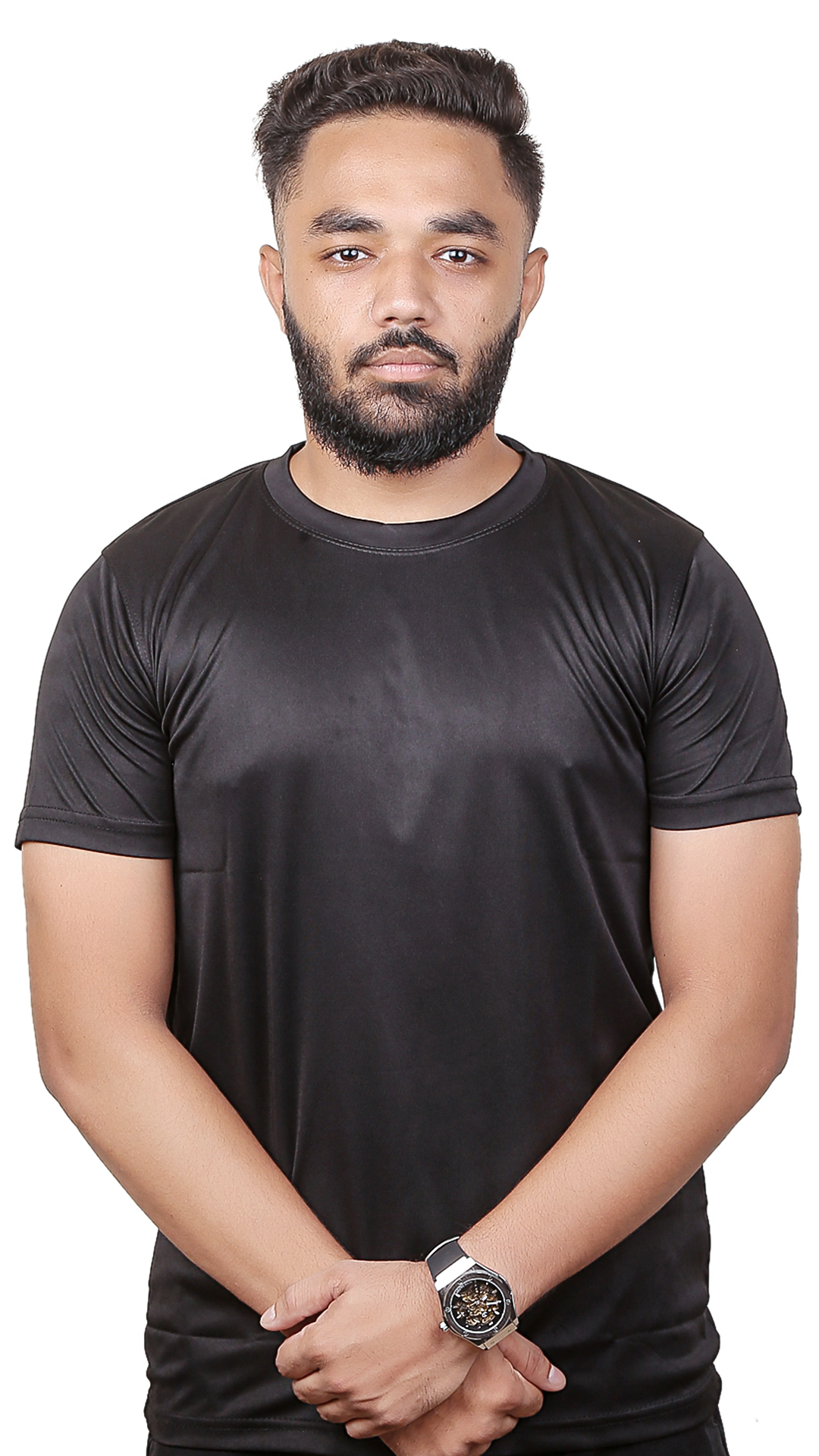 Plain Black Dri-fit Tee