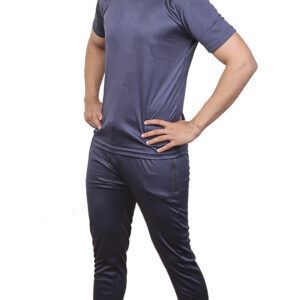 Plain Navy Blue Tracksuit - Summer