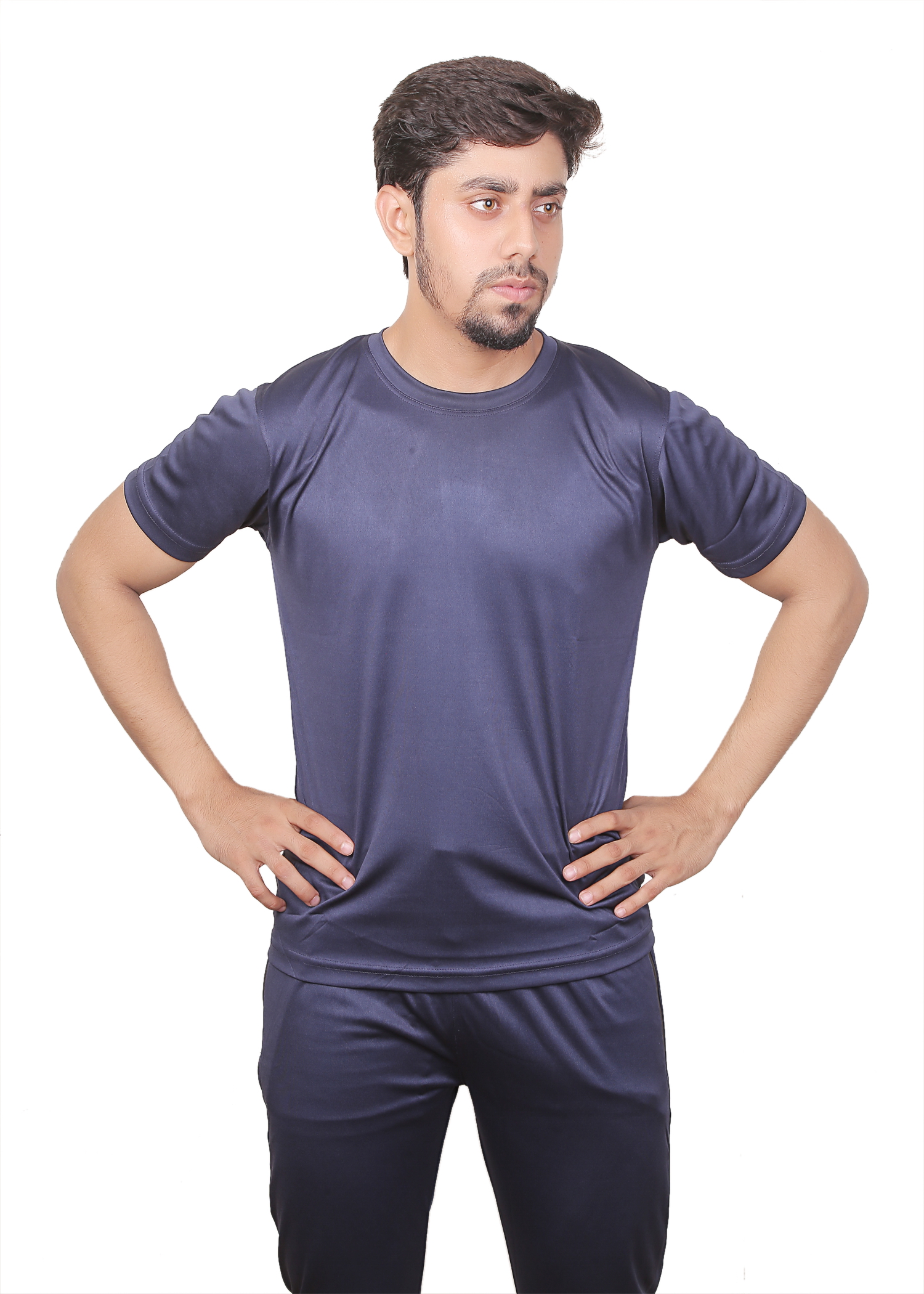 Plain Blue Dri-Fit Tee